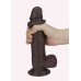 Get Lucky 7.5 Inch Real Skin Dildo - Dark Brown Get Lucky 7.5 Inch Real Skin Dildo - Dark Brown