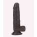 Get Lucky 7.5 Inch Real Skin Dildo - Dark Brown Get Lucky 7.5 Inch Real Skin Dildo - Dark Brown