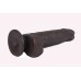 Get Lucky 7.5 Inch Real Skin Dildo - Dark Brown Get Lucky 7.5 Inch Real Skin Dildo - Dark Brown