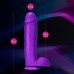 Neo Elite - 10 Inch Silicone Dual Density Cock with Balls - Neon Purple Neo Elite - 10 Inch Silicone Dual Density Cock with Balls - Neon Purple