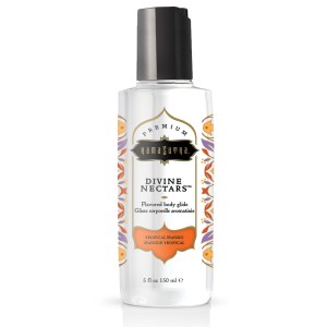 Divine Nectars Flavored Body Glide - Tropical Mango - 5 Fl Oz. 150ml Divine Nectars Flavored Body Glide - Tropical Mango - 5 Fl Oz. 150ml