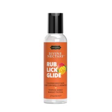 Divine Nectars Flavored Body Glide - Tropical Mango - 2 Fl. Oz./ 59ml Divine Nectars Flavored Body Glide - Tropical Mango - 2 Fl. Oz./ 59ml