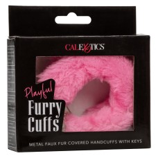 Playful Furry Cuffs - Pink Playful Furry Cuffs - Pink