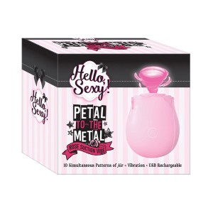Petal to-the Metal Rose Suction Vibe Petal to-the Metal Rose Suction Vibe