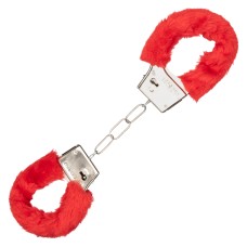 Playful Furry Cuffs - Red Playful Furry Cuffs - Red