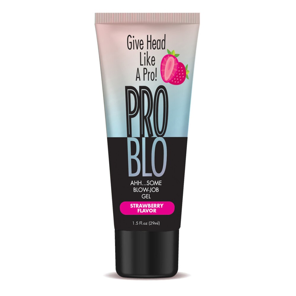 Problo Ahh...some Blow-Job Gel - Strawberry - 1.5 Fl. Oz.