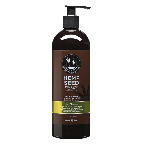 Hemp Seed Hand and Body Lotion - 16 Fl. Oz. - Nag Champa Hemp Seed Hand and Body Lotion - 16 Fl. Oz. - Nag Champa