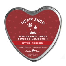 Hemp Seed 3-in-1 Massage Candle - Between the Sheets - 4oz Hemp Seed 3-in-1 Massage Candle - Between the Sheets - 4oz