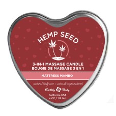 Hemp Seed 3-in-1 Massage Candle - Mattress Mambo Mattress Mambo - 4oz Hemp Seed 3-in-1 Massage Candle - Mattress Mambo Mattress Mambo - 4oz