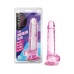 Naturally Yours - 7 Inch Crystalline Dildo - Rose Naturally Yours - 7 Inch Crystalline Dildo - Rose