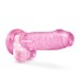 Naturally Yours - 7 Inch Crystalline Dildo - Rose Naturally Yours - 7 Inch Crystalline Dildo - Rose