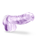 Naturally Yours - 6 Inch Crystalline Dildo - Amethyst Naturally Yours - 6 Inch Crystalline Dildo - Amethyst