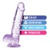 Naturally Yours - 6 Inch Crystalline Dildo - Amethyst Naturally Yours - 6 Inch Crystalline Dildo - Amethyst