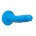 Neo Elite - 6 Inch Dual Density Cock - Neon Blue Neo Elite - 6 Inch Dual Density Cock - Neon Blue