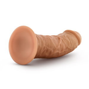 Dr. Skin Glide 8 Inch Self Lubricating Dildo - - Mocha Dr. Skin Glide 8 Inch Self Lubricating Dildo - - Mocha