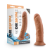 Dr. Skin Glide 8 Inch Self Lubricating Dildo - - Mocha Dr. Skin Glide 8 Inch Self Lubricating Dildo - - Mocha