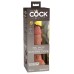 King Cock Elite 6 Inch Silicone Dual Density Cock - Tan