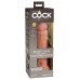 King Cock Elite 8 Inch Silicone Dual Density Cock - Tan
