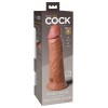 King Cock Elite 8 Inch Silicone Dual Density Cock - Tan King Cock Elite 8 Inch Silicone Dual Density Cock - Tan