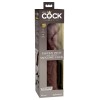 King Cock Elite 11 Inch Silicone Dual Density Cock - Brown King Cock Elite 11 Inch Silicone Dual Density Cock - Brown