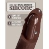 King Cock Elite 11 Inch Silicone Dual Density Cock - Brown King Cock Elite 11 Inch Silicone Dual Density Cock - Brown