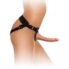 King Cock Elite Comfy Silicone Body Dock Kit - Harness and 7 Inch Dildo - Tan