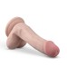 Dr. Skin Plus - 6 Inch Posable Dildo With Balls - Vanilla Dr. Skin Plus - 6 Inch Posable Dildo With Balls - Vanilla