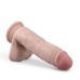 Dr. Skin Plus - 7 Inch Posable Dildo With Balls - Vanilla Dr. Skin Plus - 7 Inch Posable Dildo With Balls - Vanilla