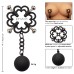 Nipple Grips Power Grip 4-Point Weighted Nipple Press