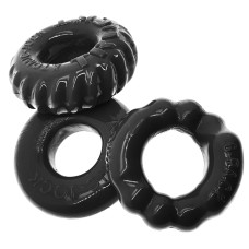 Bonemaker 3-Pack Boner Rings - Black Bonemaker 3-Pack Boner Rings - Black