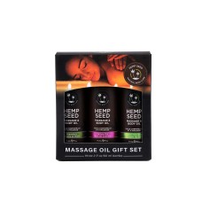 Hemp Seed Massage and Body Oil Gift Set - - 3 Pack - 2 Fl. Oz. Bottles Hemp Seed Massage and Body Oil Gift Set - - 3 Pack - 2 Fl. Oz. Bottles