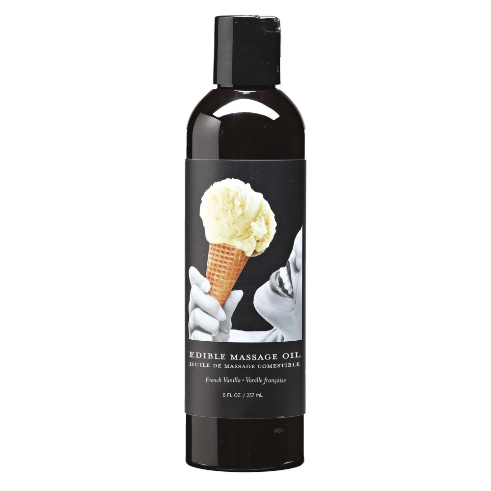 Edible Massage Oil - Vanilla - 8 Fl. Oz.