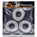 Fat Willy 3-Pack Jumbo C-Rings - Clear Fat Willy 3-Pack Jumbo C-Rings - Clear