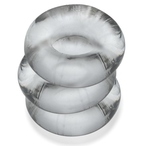 Fat Willy 3-Pack Jumbo C-Rings - Clear Fat Willy 3-Pack Jumbo C-Rings - Clear