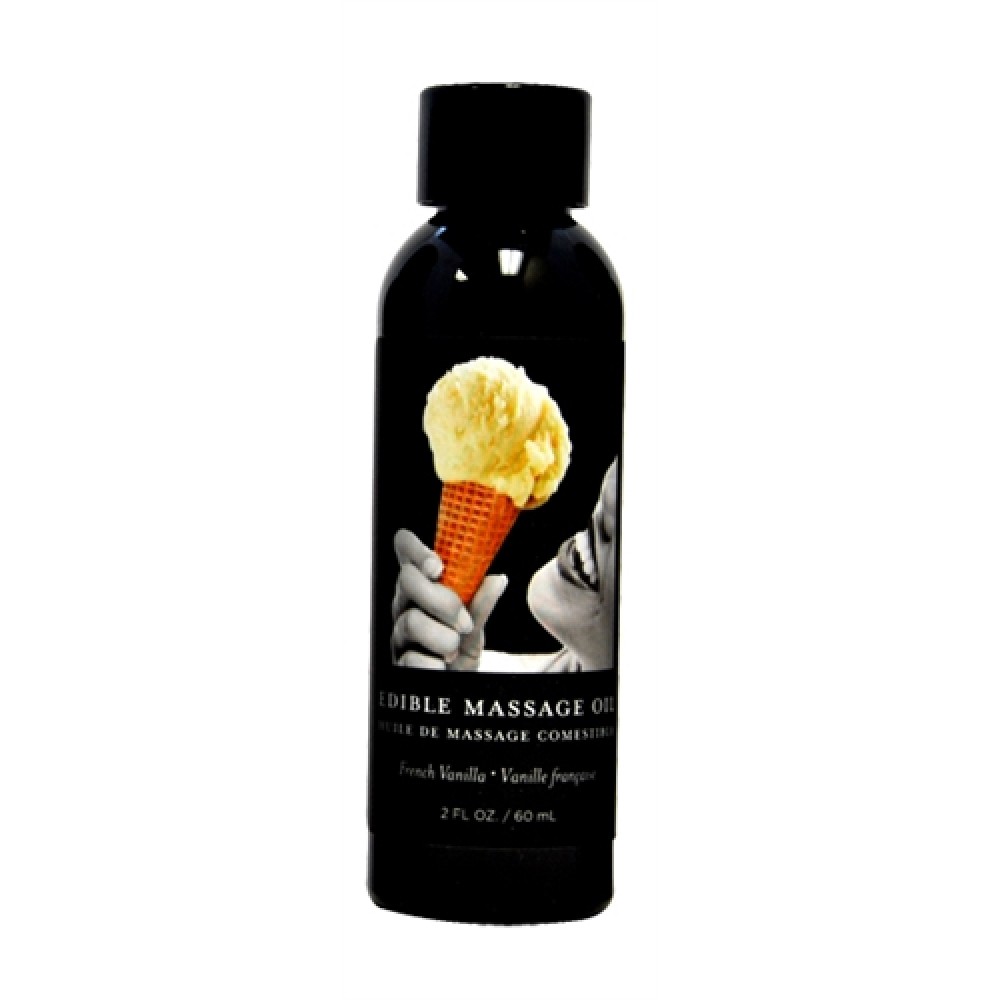Edible Massage Oil - Vanilla - 2 Fl. Oz.