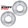 Stiffy 2-Pack Bulge-Rings - Clear Ice