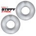 Stiffy 2-Pack Bulge-Rings - Clear Ice