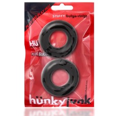 Stiffy 2 -Pack Bulge-Rings - Tar Ice Stiffy 2 -Pack Bulge-Rings - Tar Ice