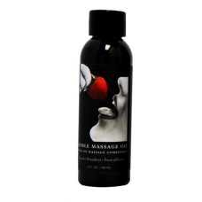 Edible Massage Oil - Strawberry - 2 Fl. Oz. Edible Massage Oil - Strawberry - 2 Fl. Oz.