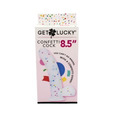 Get Lucky Confetti Cock - 8.5 Inch Get Lucky Confetti Cock - 8.5 Inch