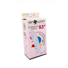 8.5" Confetti Cock