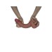 Real Skin 8" Dual Layer Dildo - Light Brown