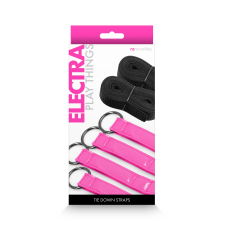 Electra Play Things - Tie Down Straps - Pink Electra Play Things - Tie Down Straps - Pink
