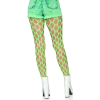 Jumbo Pothole Net Tights - Neon Green - One Size