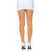 Jumbo Pothole Net Tights - Neon Orange - One Size