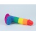 7.5" Pride Dildo - Rainbow