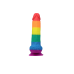 7.5" Pride Dildo - Rainbow