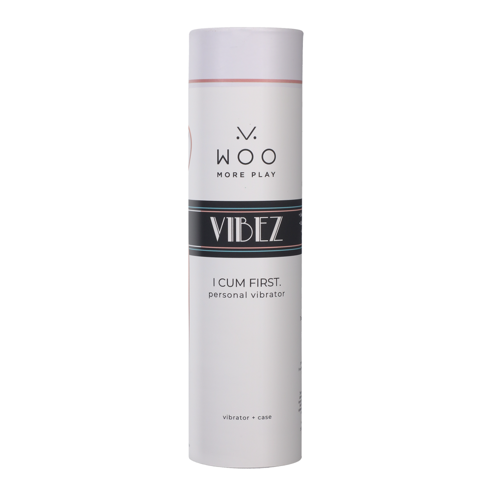 Woo - Vibez - I Cum First - Clitoral Vibrator and Travel Case