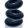 Ringer Cockring 3 Pack - Small - Night Black Ringer Cockring 3 Pack - Small - Night Black