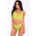 Festival Flirt 2 Pc Bra Set - Small/medium - Green Festival Flirt 2 Pc Bra Set - Small/medium - Green